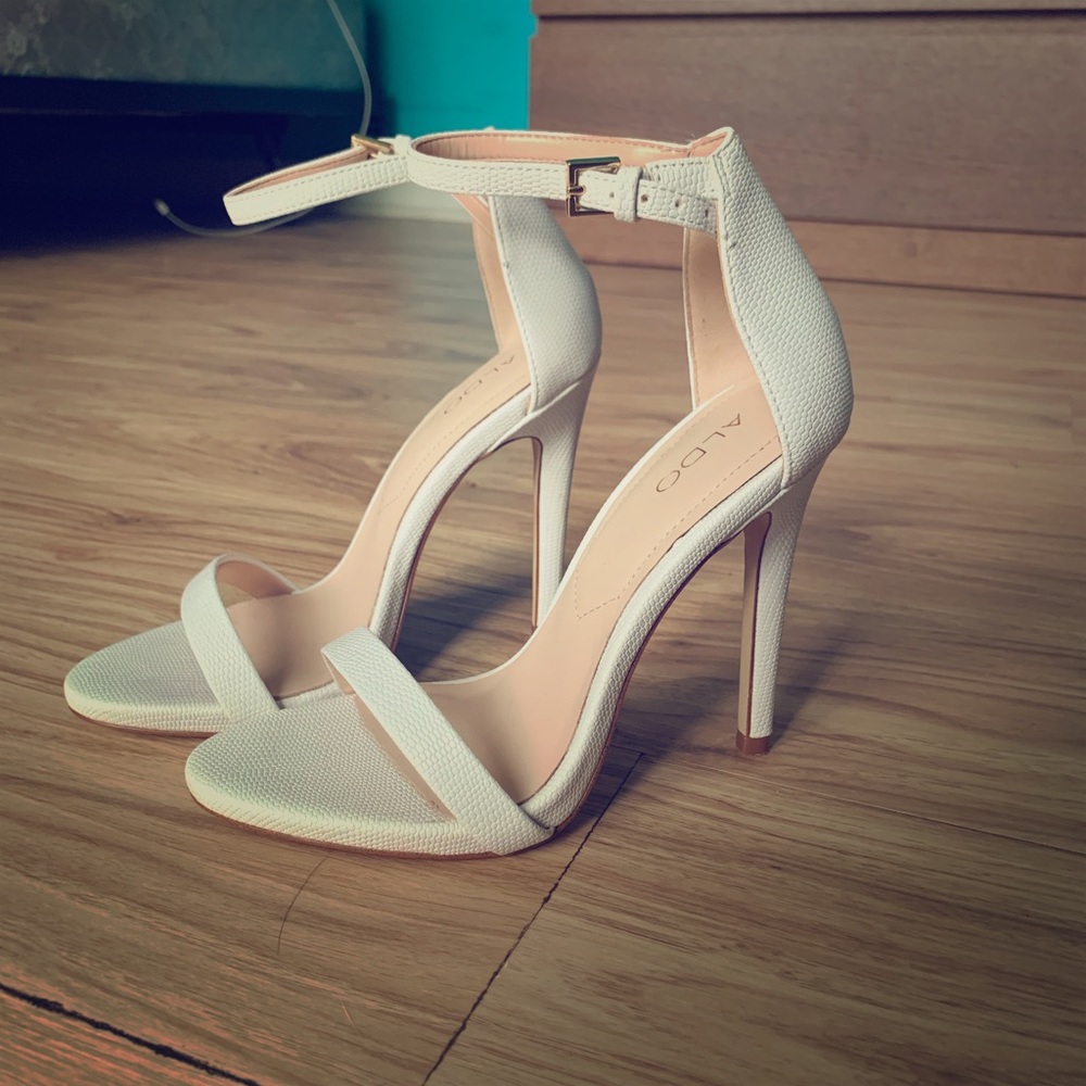 Aldo White Heels